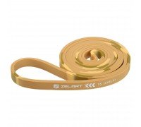 Резина петля для подтягиваний и тренировок лента силовая Zelart POWER BANDS FI-7695-1 (латекс, размер 2080x13x4,5мм, жесткость XS, хаки-камуфляж)