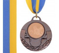 Медаль спортивная с лентой тематическая  SP-Sport AIM Кошки ø5см C-4846-0061 (металл, 25g, 1-золото, 2-серебро, 3-бронза)
