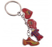 Брелок для ключей SP-Sport BARCELONA FB-4984 (металл хром., цена за 1шт)