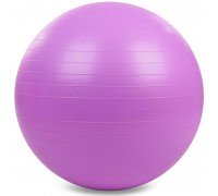 Фитбол мяч для фитнеса сатин ø85см Zelart FI-1985-85 (PVC, 1400г, цвета в ассортименте, ABS технолог)