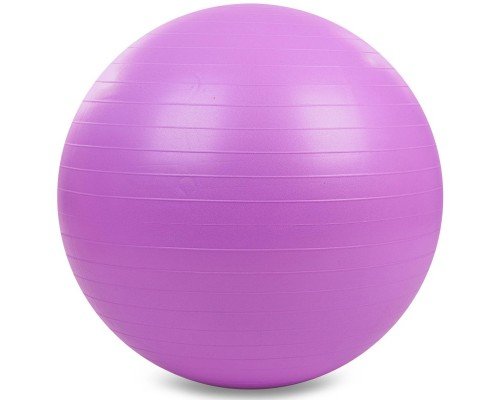 Фитбол мяч для фитнеса сатин ø85см Zelart FI-1985-85 (PVC, 1400г, цвета в ассортименте, ABS технолог)