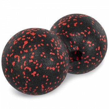 Мяч массажный двойной для МФР и самомассажа Duoball ø12см SP-Sport FI-1137 (EPP, размер 24х12см,цвета в ассортименте)