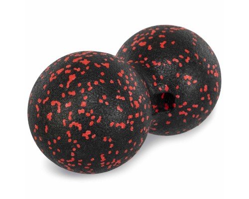 Мяч массажный двойной для МФР и самомассажа Duoball ø12см SP-Sport FI-1137 (EPP, размер 24х12см,цвета в ассортименте)