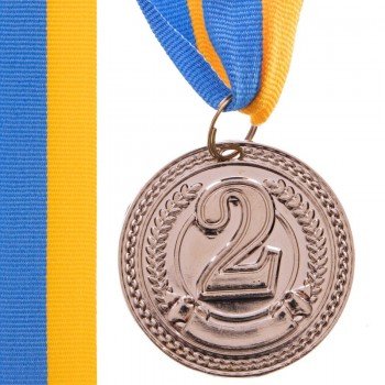 Медаль спортивная с лентой SP-Sport CELEBRITY ø4,5см C-6406 (металл, ø4,5см, 20g1-золото, 2- серебро,3-бронза)