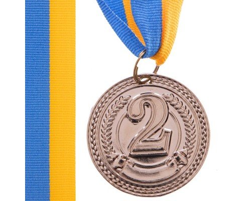 Медаль спортивная с лентой SP-Sport CELEBRITY ø4,5см C-6406 (металл, ø4,5см, 20g1-золото, 2- серебро,3-бронза)