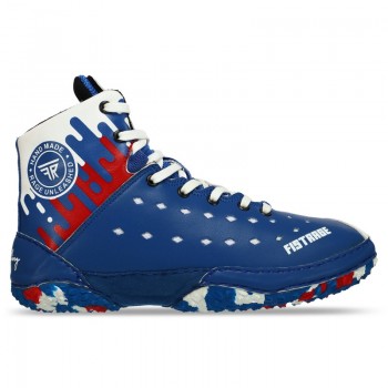 Борцовки обувь для борьбы размер 33-45 FISTRAGE VL-9736 (кожа, низ-нескользящая резина, цвета в ассортименте)