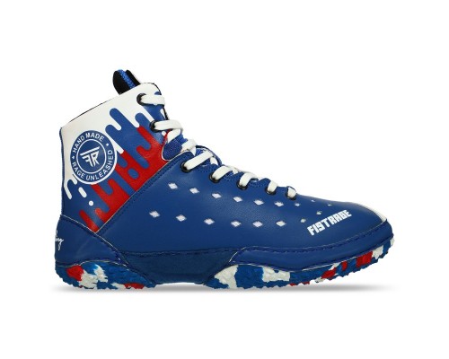 Борцовки обувь для борьбы размер 33-45 FISTRAGE VL-9736 (кожа, низ-нескользящая резина, цвета в ассортименте)