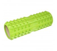 Роллер массажный цилиндр (ролик мфр) 33см Grid Spine Roller EVA SP-Sport FI-5847 (d-13см, цвета в ассортименте)