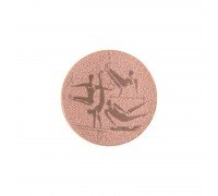 Жетон-наклейка на медаль или кубок ø25мм SP-Sport Спорт.гимнаст. 25-0075 (1,2,3 место,1уп.-120шт,цена за1шт)