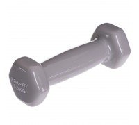 Гантель для фитнеса виниловая 1штука Zelart TA-2777-0_5 (1x0,5кг) (MD2016-0,5) (цена за 1шт, цвета в ассортименте)