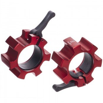 Замки быстросъемные для грифа ø51мм Lock-Jaw Zelart TA-2726 (MD4046) (красный, цена за 2шт, цвета в ассортименте)