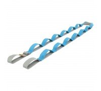 Лента стропа с петлями для растяжки Stretch Strap с дверным якорем SP-Sport PL-1796 (14 петель, полиэстер, размер 310х3,8см, цвета в ассортименте)