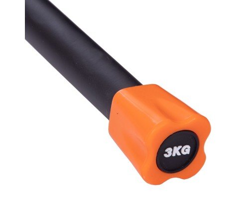 Бодибар Body Bar FI-1251-3 3кг (l-1,22м, d-30мм, металл, неопрен, PU)