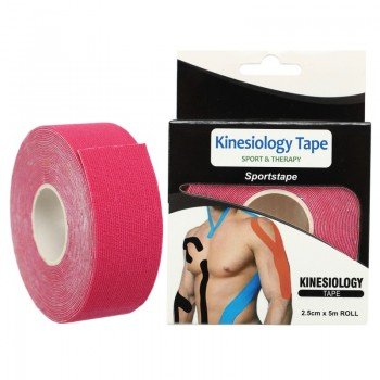 Кинезио тейп для лица и тела Kinesio tape SP-Sport BC-1091-2_5 2,5см х 5м (цвета в ассортименте)