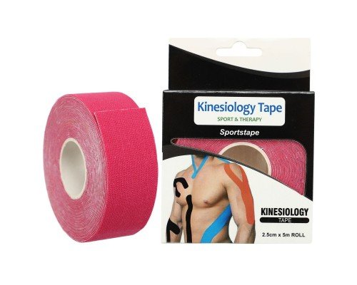 Кинезио тейп для лица и тела Kinesio tape SP-Sport BC-1091-2_5 2,5см х 5м (цвета в ассортименте)