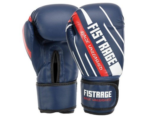 Перчатки боксерские на липучке PVC FISTRAGE VL-5119 (размер 10-14oz, цвета в ассортименте)