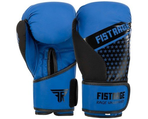 Перчатки боксерские на липучке FLEX FISTRAGE VL-5556 (размер 10-14oz, цвета в ассортименте)