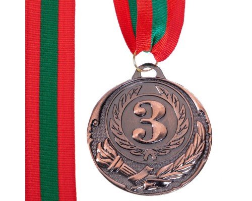 Медаль спортивная с лентой SP-Sport Приднестровье ZING ø6,5см C-4329-P (металл, ø6,5см, 38g, 1-золото, 2-серебро, 3-бронза)