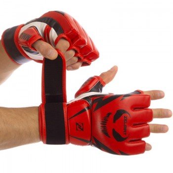 Перчатки для смешанных единоборств MMA PU ZELART BO-1374 (р-р S-XL, цвета в ассортименте)