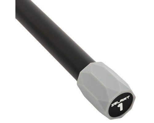 Бодибар Body Bar Zelart FI-4780-1 1кг (l-1,22м, d-30мм, металл, PU)