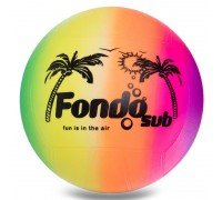 Мяч виниловый надувной детский Волейбол Summer in Greece ø23см SP-Sport BA-6016 (PVC, вес-200г, ø23см (6-10in), радужный)