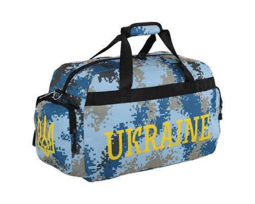 Сумка спортивная UKRAINE GA-819-UKR (полиэстер, размер 55x34x23см, цвета в ассортименте)