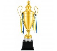 Кубок спортивный наградной SP-Sport Advantage 2402A (пластик, h-63см, b-29см, d чаши-17см, золото)