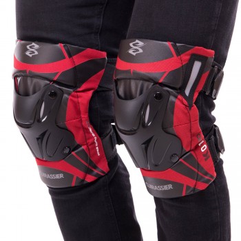 Мотонаколенники 2шт CUIRASSIER KOL-3 Красный Мотонаколенники 2шт CUIRASSIER KOL-3 Красный