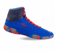 Борцовки Wrestling SAIFEINU 240780L-3 размер 40-45 (верх-PU, PL, низ-PU, синий)