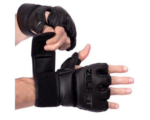 Перчатки для смешанных единоборств MMA PU Zelart BO-5699 (р-р XXS-L, цвета в ассортименте)