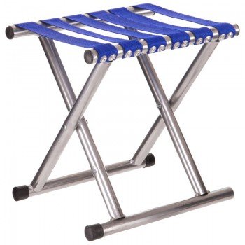 Стул складной без спинки SP-Sport TY-0533 (р-р 30х32х21см, труба d-2,3см, металл, PL, цвета в ассортименте)