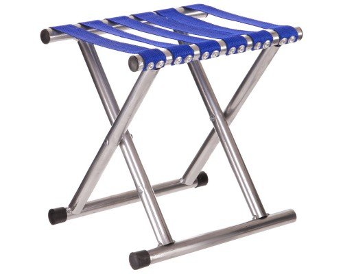 Стул складной без спинки SP-Sport TY-0533 (р-р 30х32х21см, труба d-2,3см, металл, PL, цвета в ассортименте)