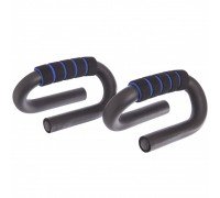 Упоры для отжиманий 2штуки SP-Sport FI-3970 PUSH-UP BAR (металл,ручка неопрен, р-р 11x21см)