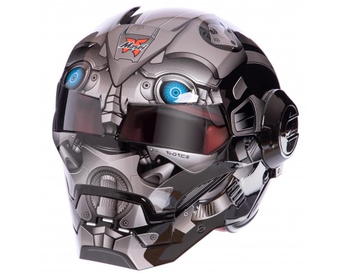 Мотошлем интеграл (full face) SP-Sport M-2289 M-XL черный