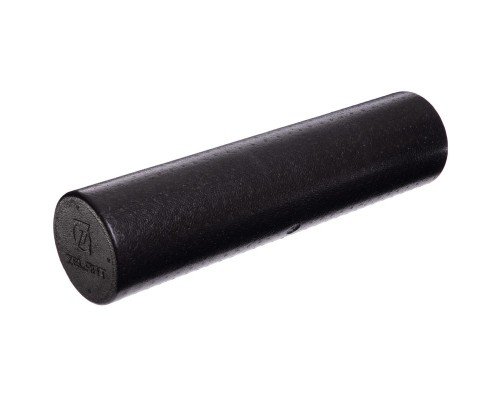 Роллер массажный цилиндр гладкий 60см EPP Zelart FI-3586-60 (MDF019) (d-15см, черный)