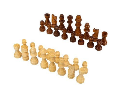 Шахматные фигуры пластиковые запасные без игрового поля SP-Sport IG-3103-PLAST-SHAHM (пластик, h пешки-2,6, король-5,4см)