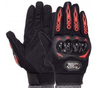 Мотоперчатки SP-Sport SC-06 M-XXL Черный-красный