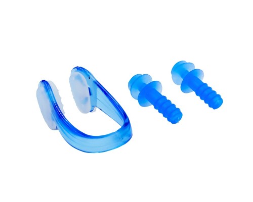 Беруши для плавания и зажим для носа в комплекте SP-Sport HN-5 (силикон, цвета в ассортименте)