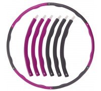 Обруч для похудения разборной Хула Хуп Hula Hoop SP-Sport K610 (EVA, 6 секций, d-94см, вес-1,5кг)