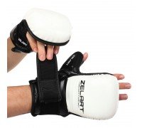 Перчатки Крабы спаринговые для MMA PU Zelart BO-4612 (р-р S-XL, цвета в ассортименте)