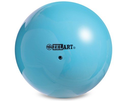 Мяч для художественной гимнастики ø15см Zelart RG150 (Резина, d-15см, 240гр,цвета в ассортименте)