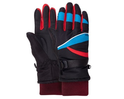 Перчатки лыжные детские зимние SP-Sport C-51-1 (размер M-L, L-XL, уп.-12пар, цена за 1пару, цвета в ассортименте)
