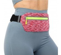 Сумка на пояс для бега с одним отделением на молнии SP-Sport C-0329 (PVC, р-р кармана 23x12см, цвета в ассортименте)