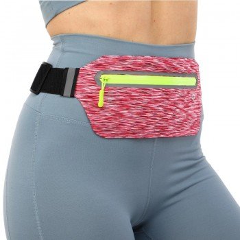 Сумка на пояс для бега с одним отделением на молнии SP-Sport C-0329 (PVC, р-р кармана 23x12см, цвета в ассортименте)