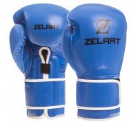 Перчатки боксерские на липучке PU Zelart BO-1391 (размер 10-14oz, цвета в ассортименте)