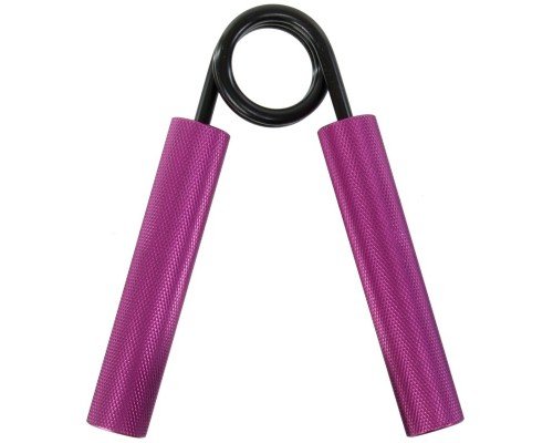 Эспандер кистевой пружинный Bone Crusher 1штука SP-Sport FI-1305-50LB (металл, нагрузка 22,7кг, фиолетовый)