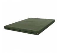 Мат спортивный складной в чехле из тентовой ткани размер 1,4x1м x 8см UR Zelart C-3542 (тентовая ткань, поролон, цвета в ассортименте)