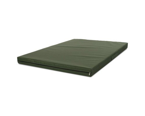 Мат спортивный складной в чехле из тентовой ткани размер 1,4x1м x 8см UR Zelart C-3542 (тентовая ткань, поролон, цвета в ассортименте)