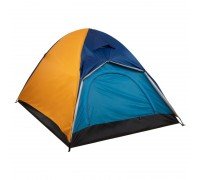 Палатка кемпинговая 6-и местная с тентом SP-Sport SY-021 (р-р 2,2х2,5х1,5м, верх-PL, дно-PU, цвета в ассортименте)