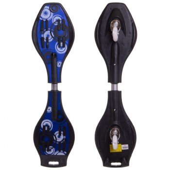 Роллерсерф двухколесный RipStik Рипстик Вейвборд SP-Sport SK-3559 (PP, колесо-PU, черный-красный)